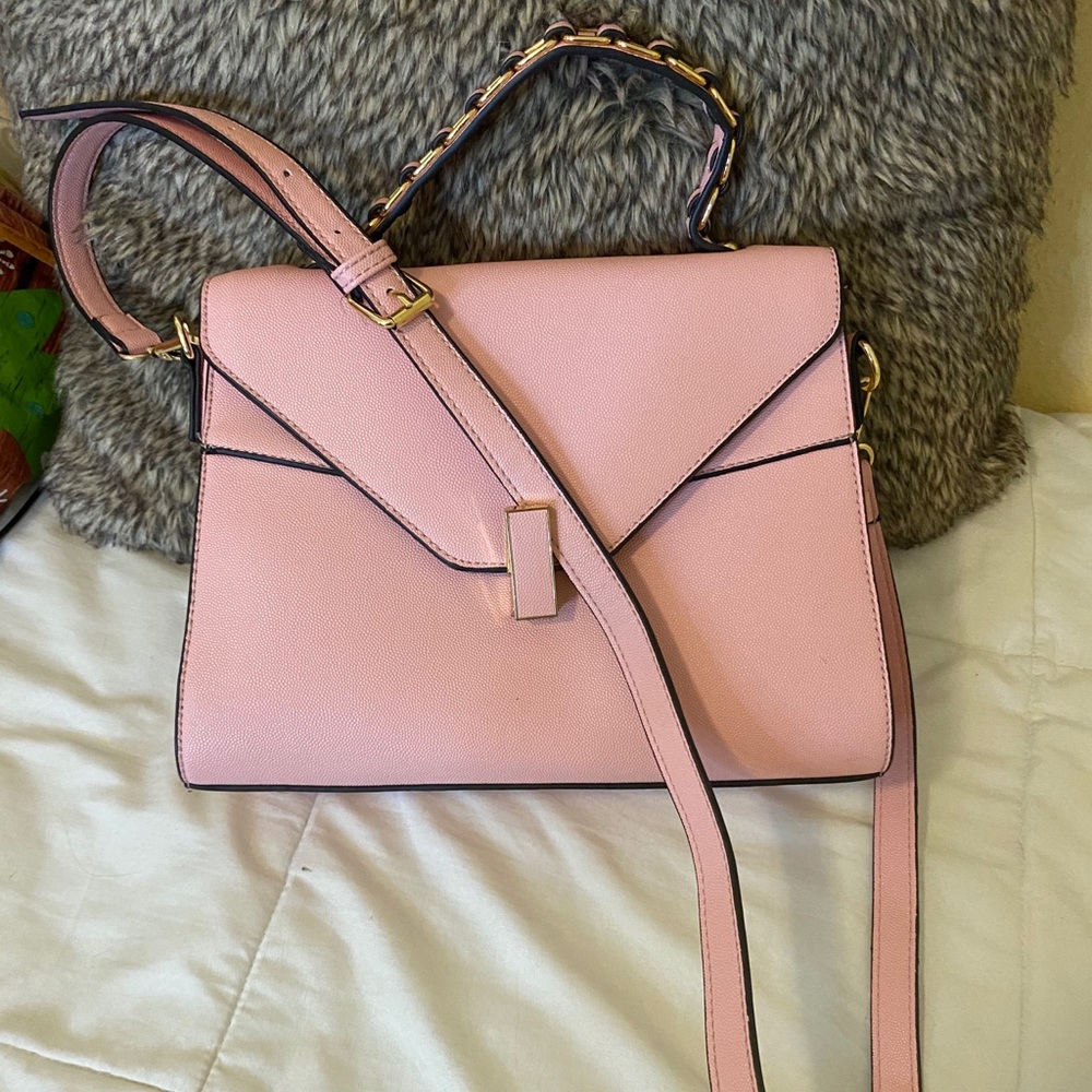 Pink Crossbody Handbag